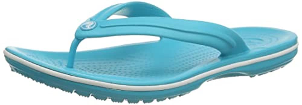 Crocs Unisex-Adult Crocband Flip Flops | Comfortable Slip-On Sandals for Men & Women | Lightweight Shower Shoes for Beach, Pool & Home Use