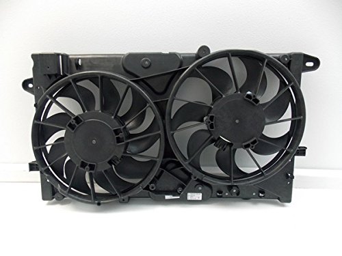 Sunbelt Dual Radiator and Condenser Fan Assembly Compatible with 2013-2015 Chevrolet Malibu 2.0L 2.5L & 2016 Malibu Limited 2.5L (GM3115249) - Perfect for Engine Cooling and AC Performance