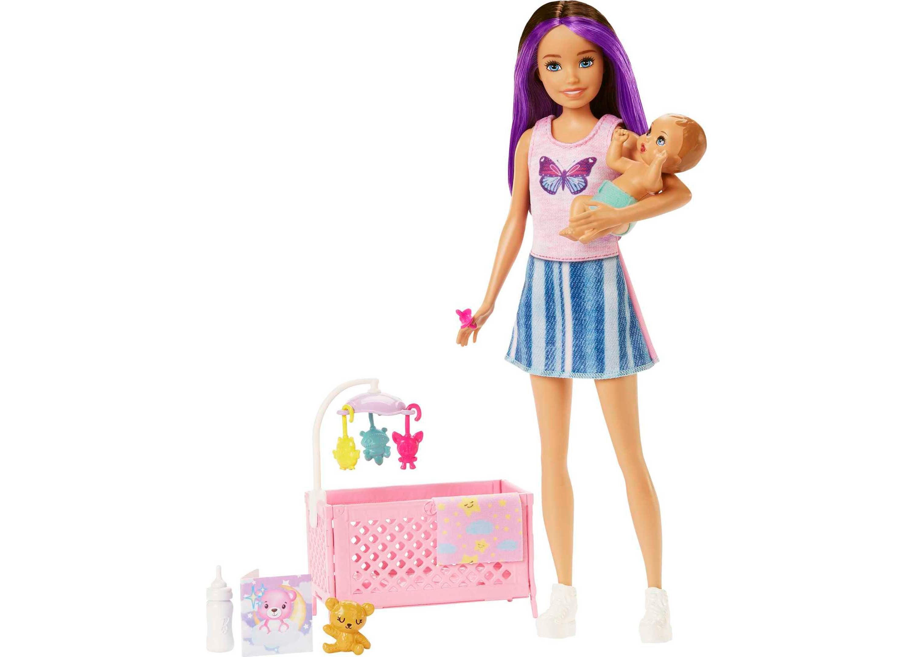 Barbie Skipper Babysitters Inc. Doll and Playset - Bedtime Adventure Playset for Kids | Pretend Play Toy for Children | Perfect for Role-Playing and Storytelling at Home