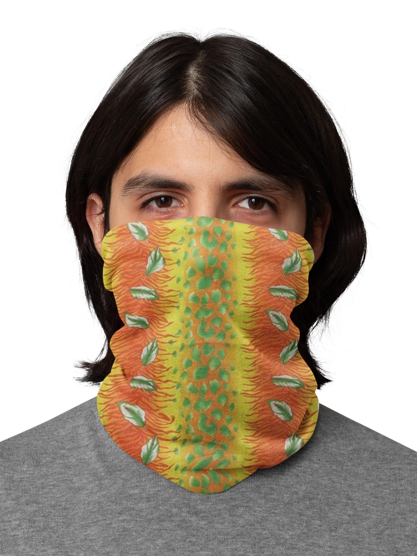 Seamless Face Mask Neck Gaiter Tube - Breathable & Adjustable for Outdoor Sports, Cycling, Running, and Hiking