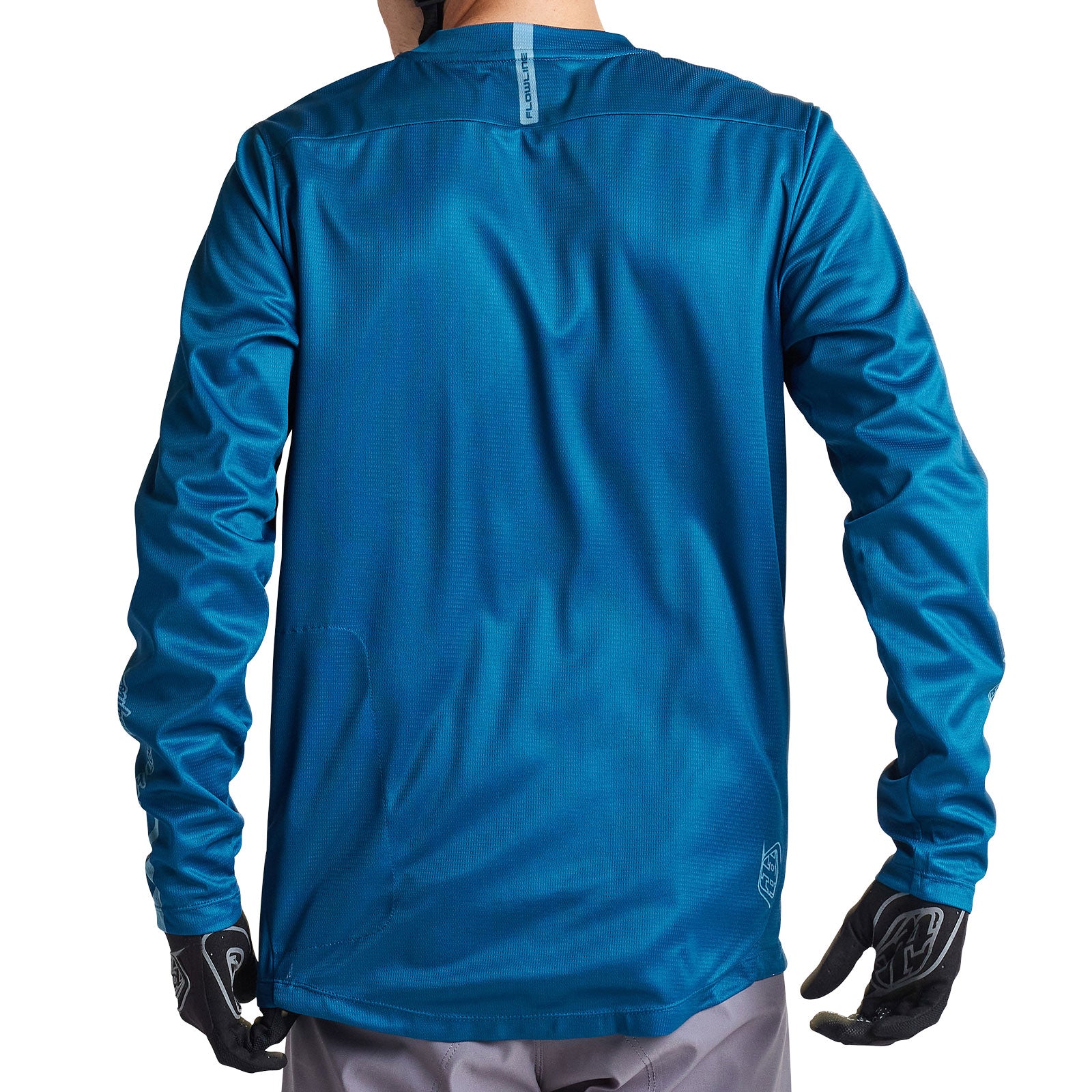 Flowline LS Jersey Solid Slate Blue - Comfortable Long Sleeve Performance Shirt for Men & Women - Perfect for Running, Gym Workouts & Outdoor Activities