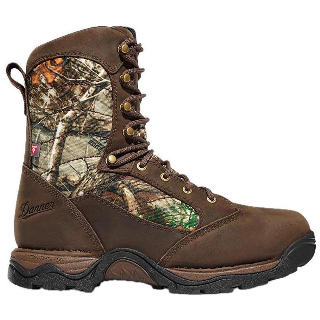 Pronghorn 8 1200G Insulated Hunting Boots - Realtree Edge Camo - Waterproof & Warm for Deer Hunting, Hiking & Outdoor Adventures