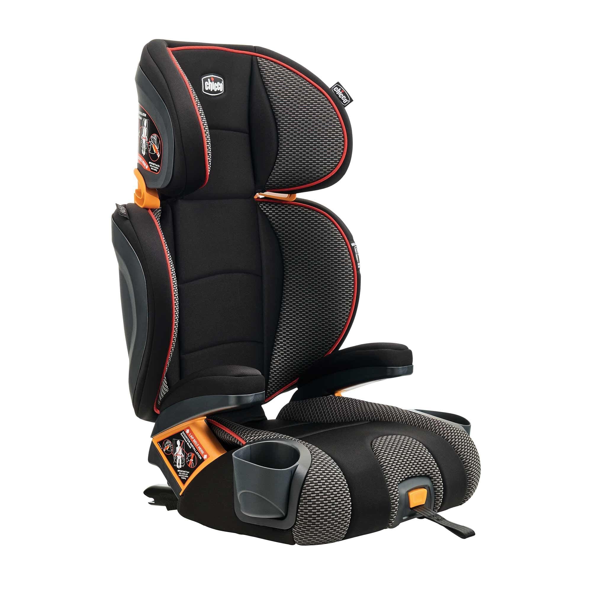 Chicco KidFit 2-in-1 Belt Positioning Booster Car Seat for Kids - Safe & Comfortable Convertible Car Seat for Toddlers - Perfect for Travel & Everyday Use