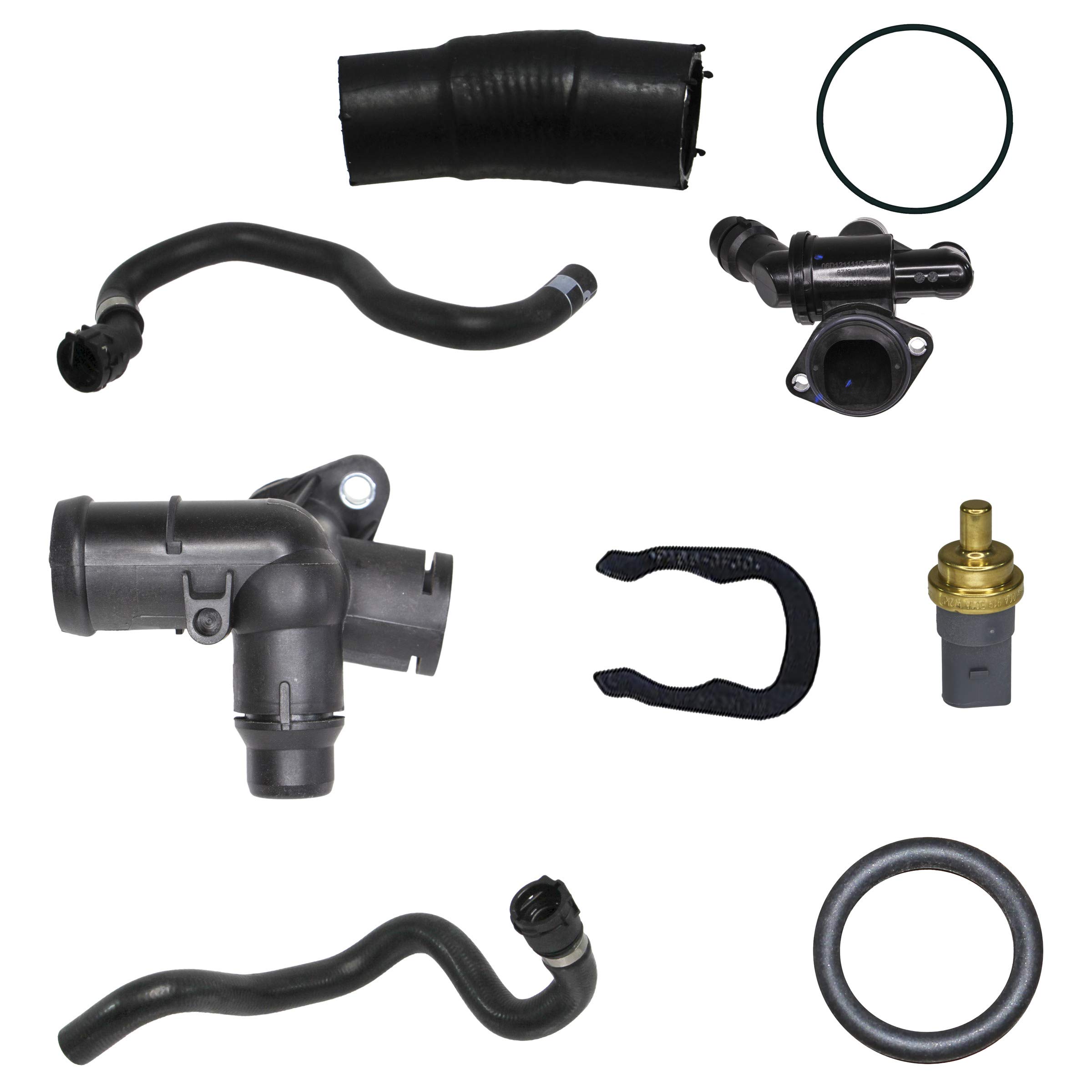 CHS0648 Engine Coolant Hose Flange Kit - High Quality Replacement for Car Cooling System - Perfect for Vehicle Maintenance & Repair