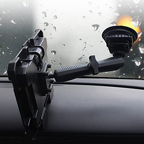 Pmandgk 9cm Aluminum Alloy Double Socket Arm with 1 Inch Ball Foot Mount - Motorcycle Camera Boom Arm for GoPro, Action Cameras - Perfect for Vlogging, Riding Adventures & Off-Road Recording