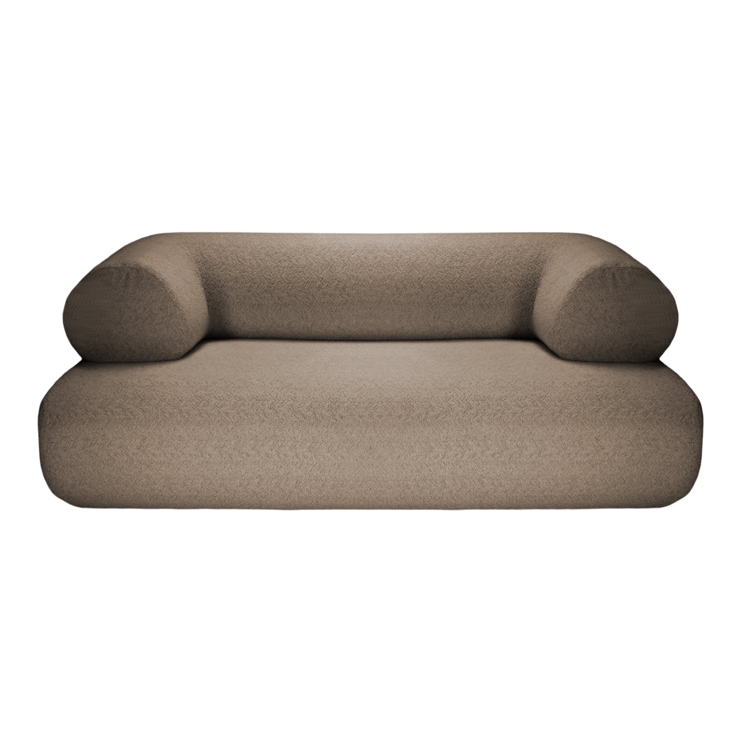 Carmel Two Seater Sofa - Modern Loveseat for Small Spaces, Living Room & Apartment Furniture - Comfortable Fabric Couch for Cozy Home Decor