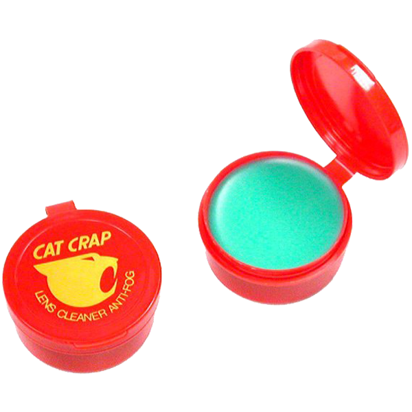 Cat Crap Lens Cleaner & Anti-Fog Cloth - Best for Glasses, Goggles, Camera Lenses & Electronics Screens - Perfect for Skiing, Swimming, Hiking & Outdoor Activities