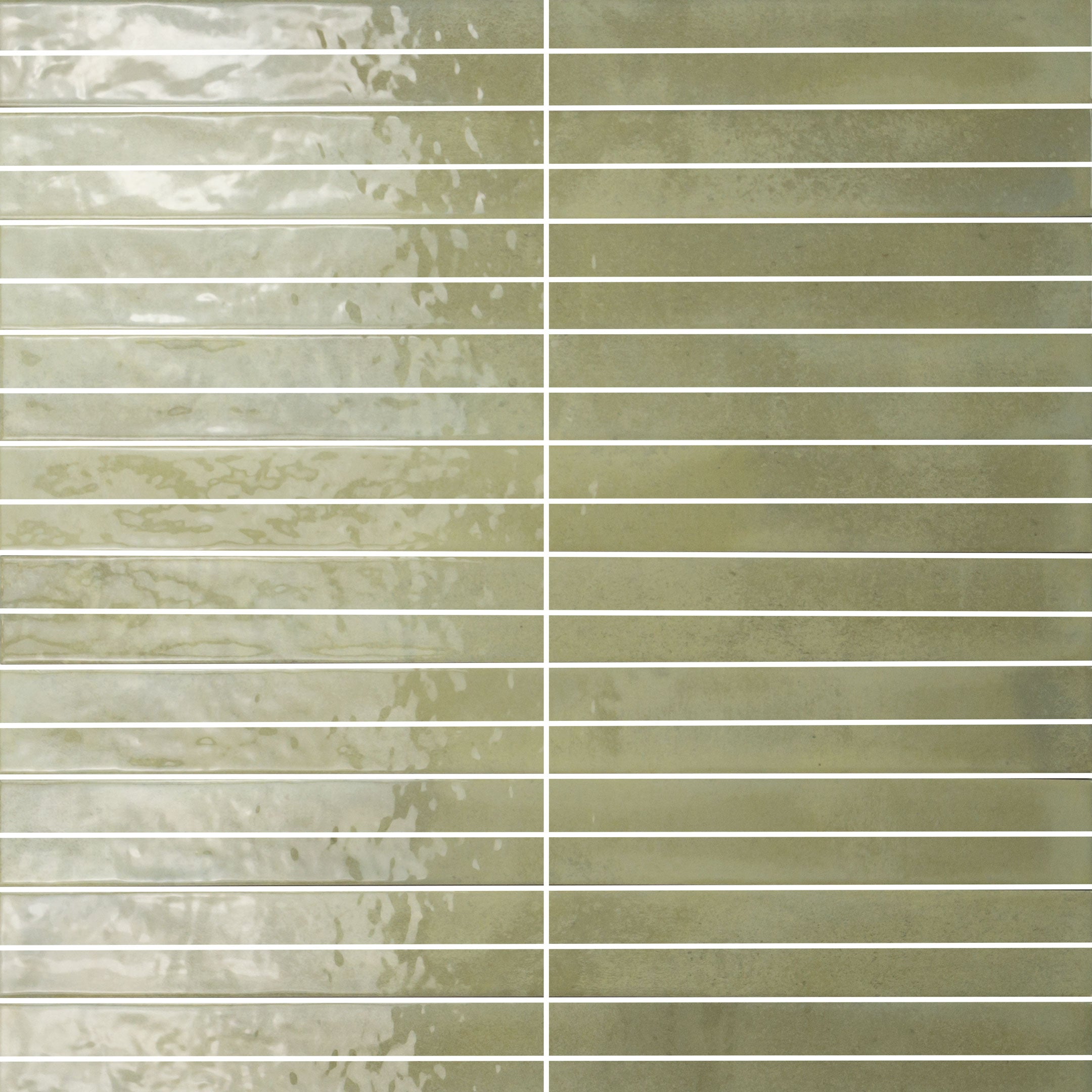 Makalu Zellige Porcelain Wall Tile - Spanish Chroma Handmade Glossy Finish for Kitchen Backsplash, Bathroom & Living Room Decor