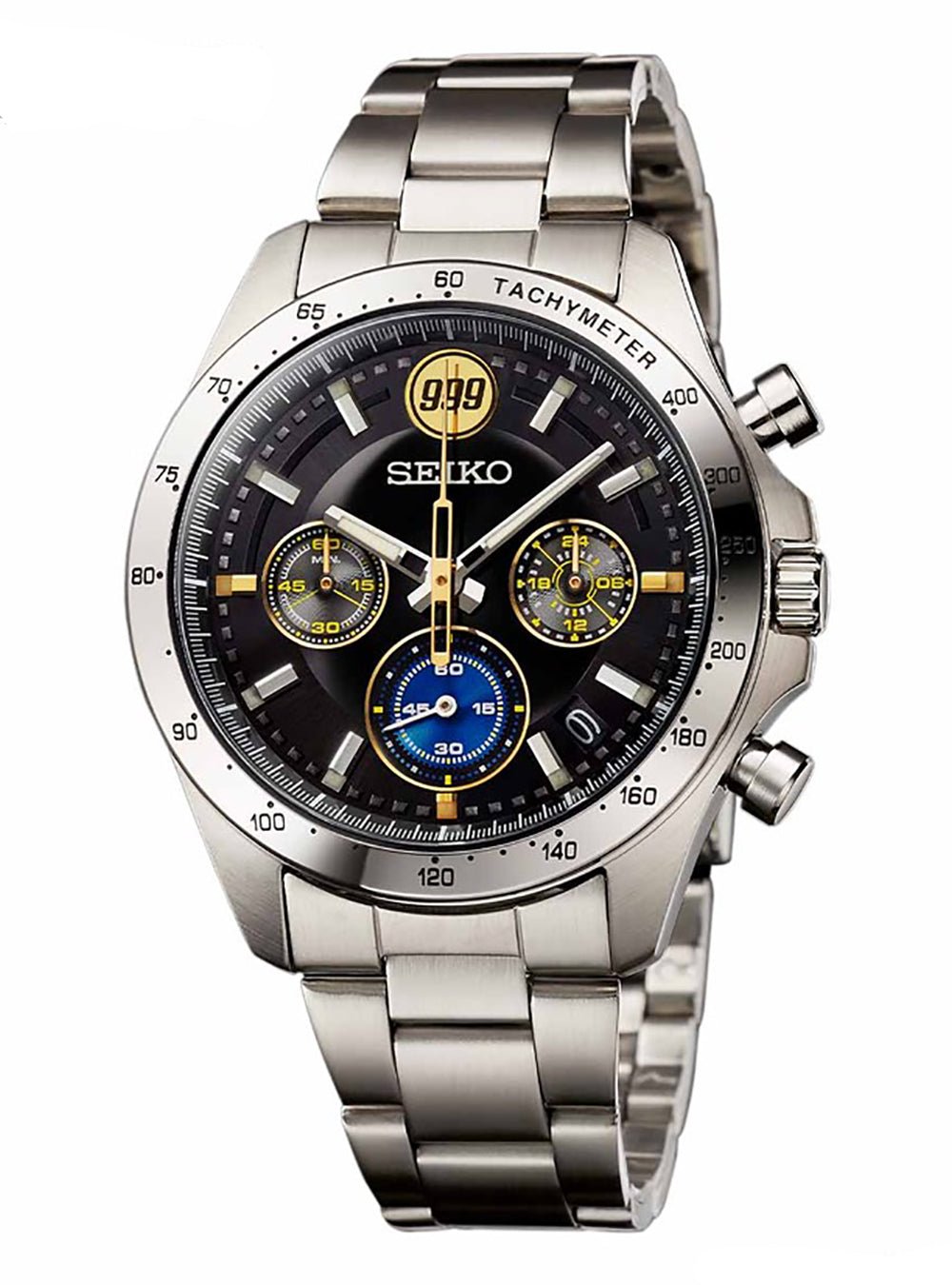 SEIKO Galaxy Express 999 45th Anniversary Limited Edition Watch - Japanese Made Automatic Timepiece for Collectors & Sci-Fi Fans | Perfect for Special Occasions & Gift Giving