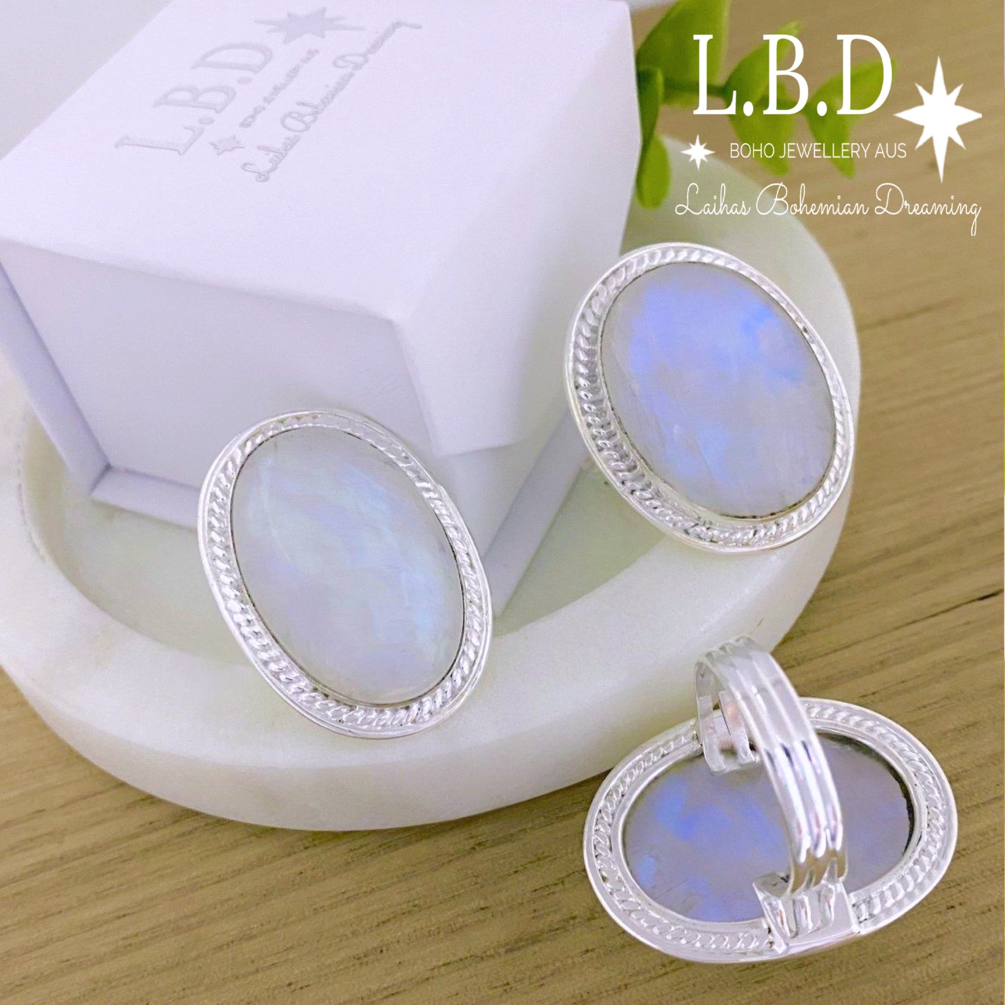 Gleaming Boho Statement Moonstone Ring for Women - Elegant Handmade Jewelry for Parties, Weddings & Everyday Wear | Perfect Gift for Her