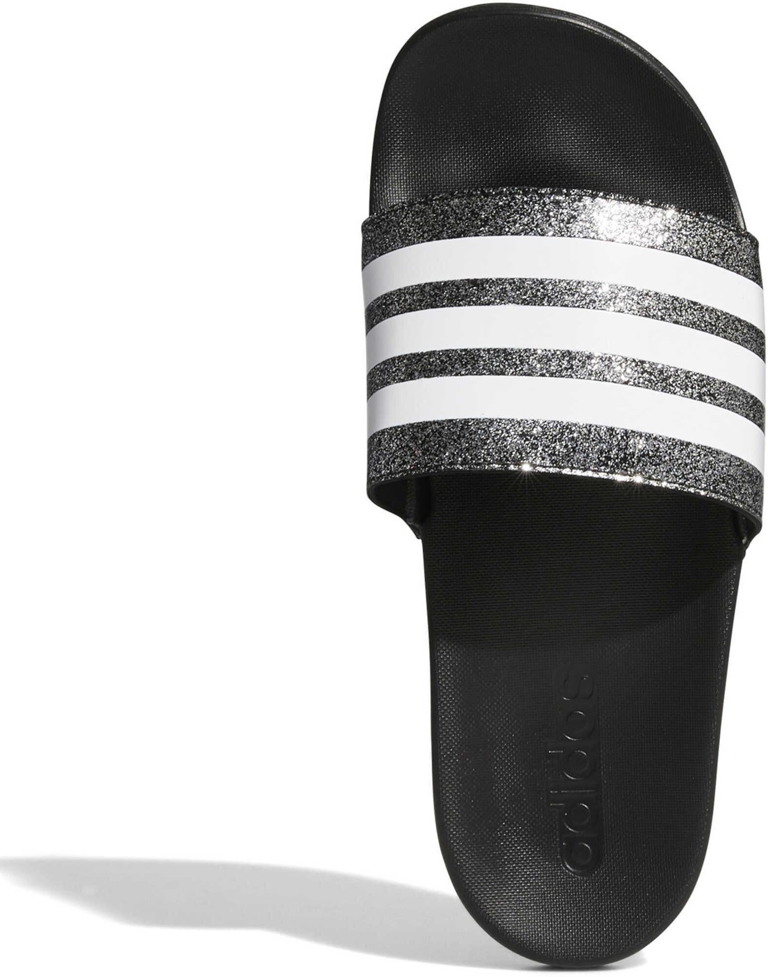 Adidas Adilette Cloudfoam+ Kids Slides - Comfortable Waterproof Sandals for Boys & Girls - Perfect for Pool, Beach, and Summer Outdoor Activities