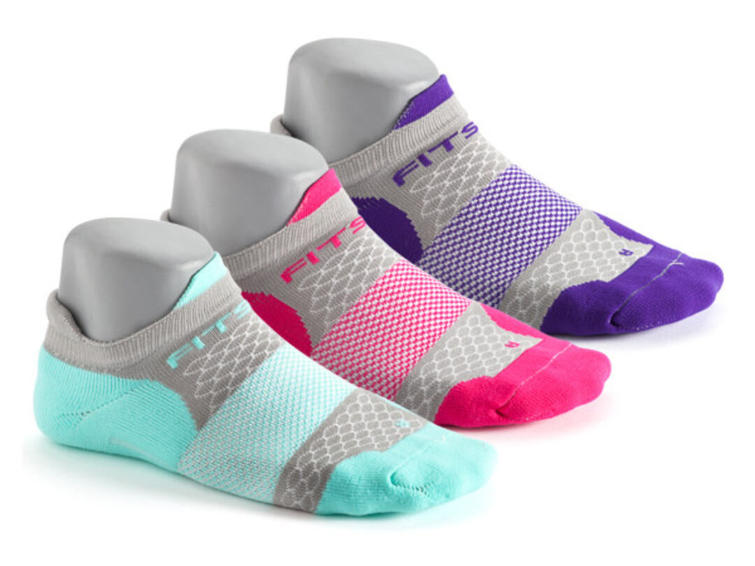 F4 Magic Pop Running Socks - 3 Pairs Pack for Men & Women - Breathable Cushioned Athletic Socks for Jogging, Gym Workouts & Outdoor Sports - Moisture Wicking & Arch Support Socks