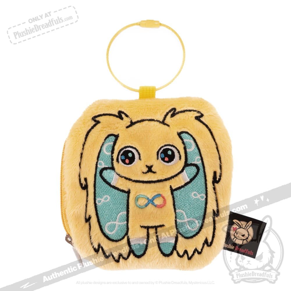 Plushie Dreadfuls Coin Purse - Cute Gothic Kawaii Wallet for Women & Teens - Perfect for Halloween, Cosplay & Everyday Use