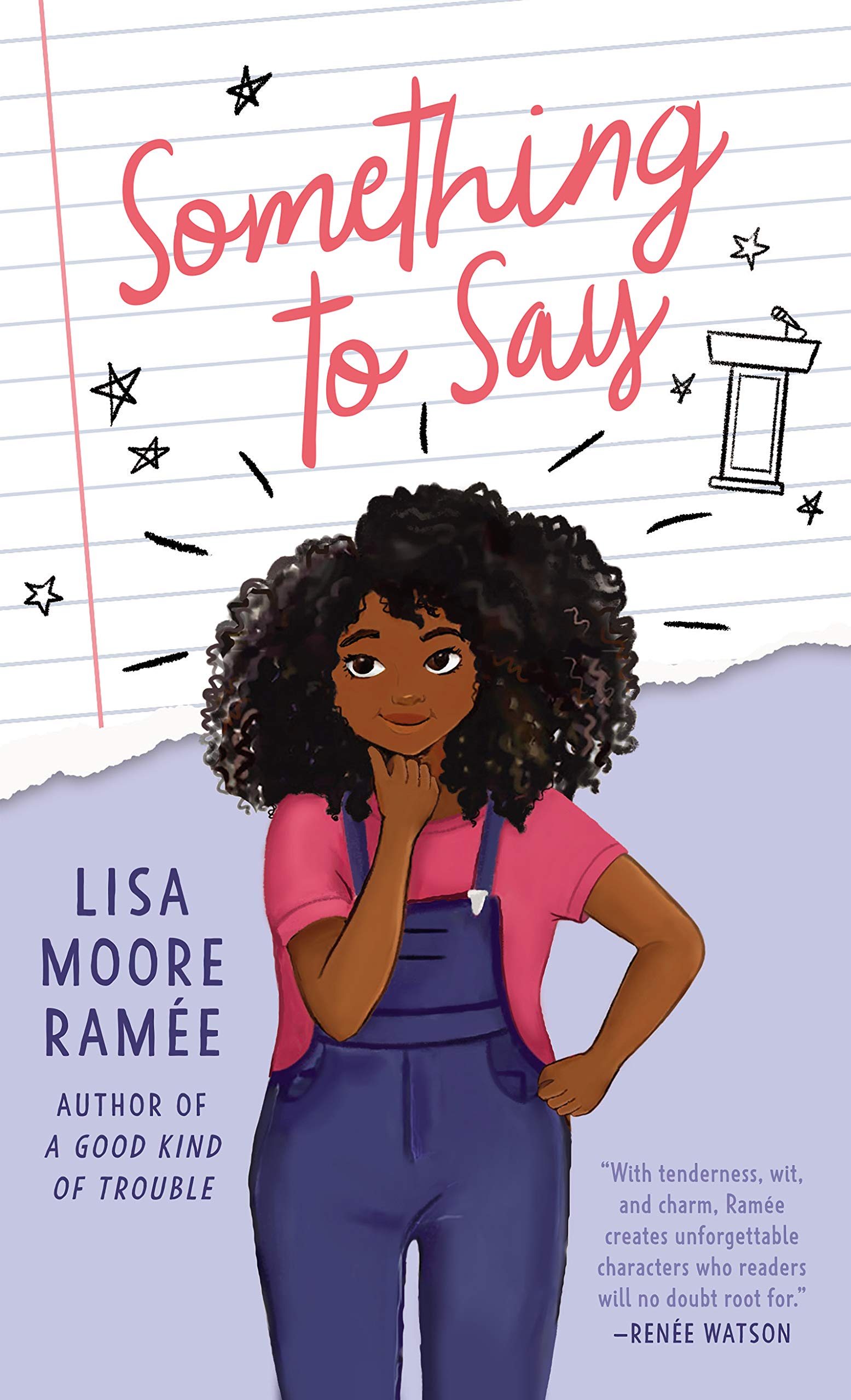 Something to Say - Thorndike Press Large Print Striving Reader Collection | Easy-to-Read Books for Young Readers & Struggling Readers | Perfect for Classroom, Library & Home Reading