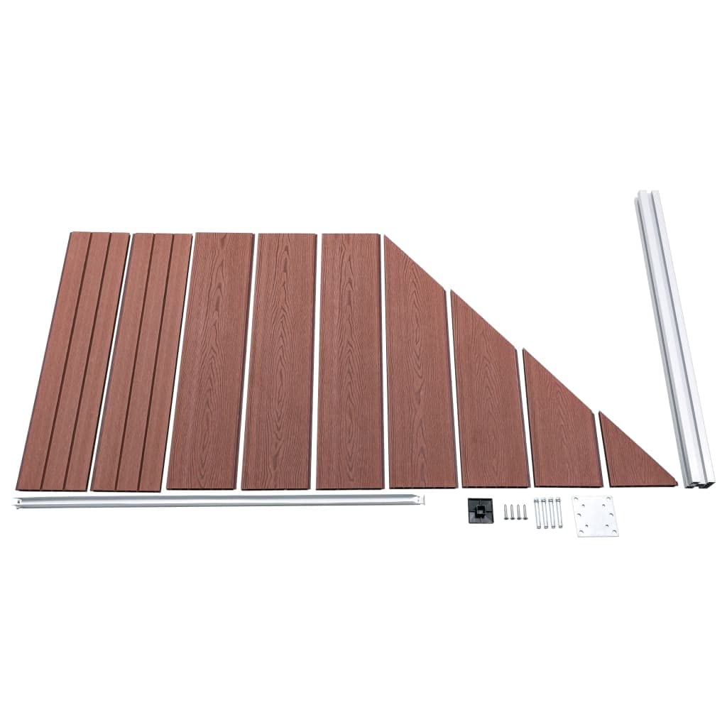 Durable WPC Fence Panel 37.4