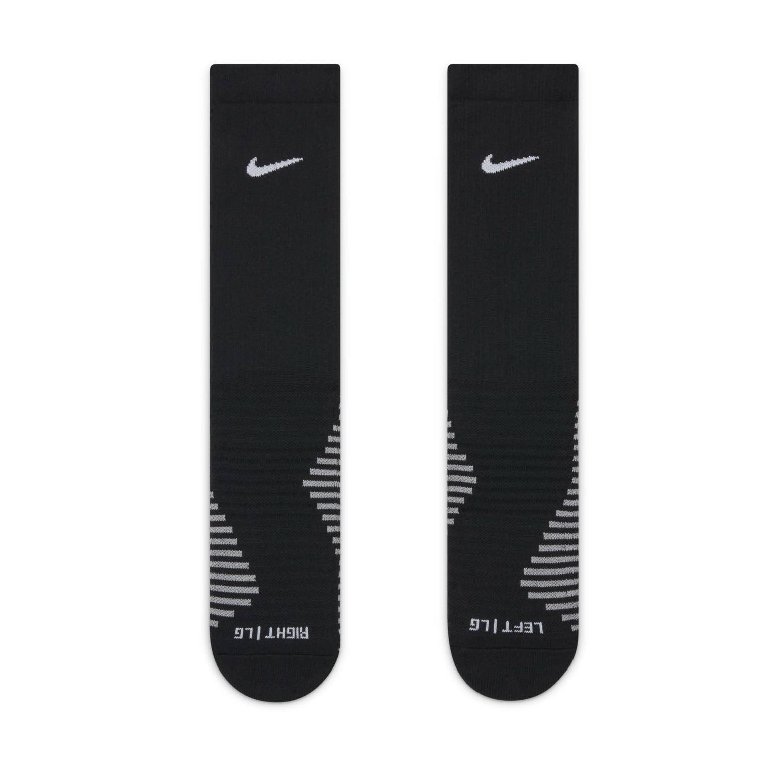Nike Strike Crew Socks - 3 Pack Cushioned Athletic Socks for Men & Women - Moisture Wicking Running, Basketball & Workout Socks - Perfect for Sports, Gym & Everyday Wear