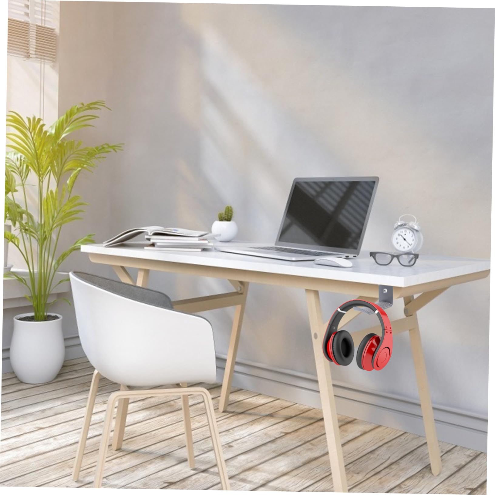 Premium Headphone Stand - Durable & Lightweight Desk Display Holder for Gaming Headsets, Studio Headphones | Perfect for Office, Home, Gaming Setup & Travel Accessories