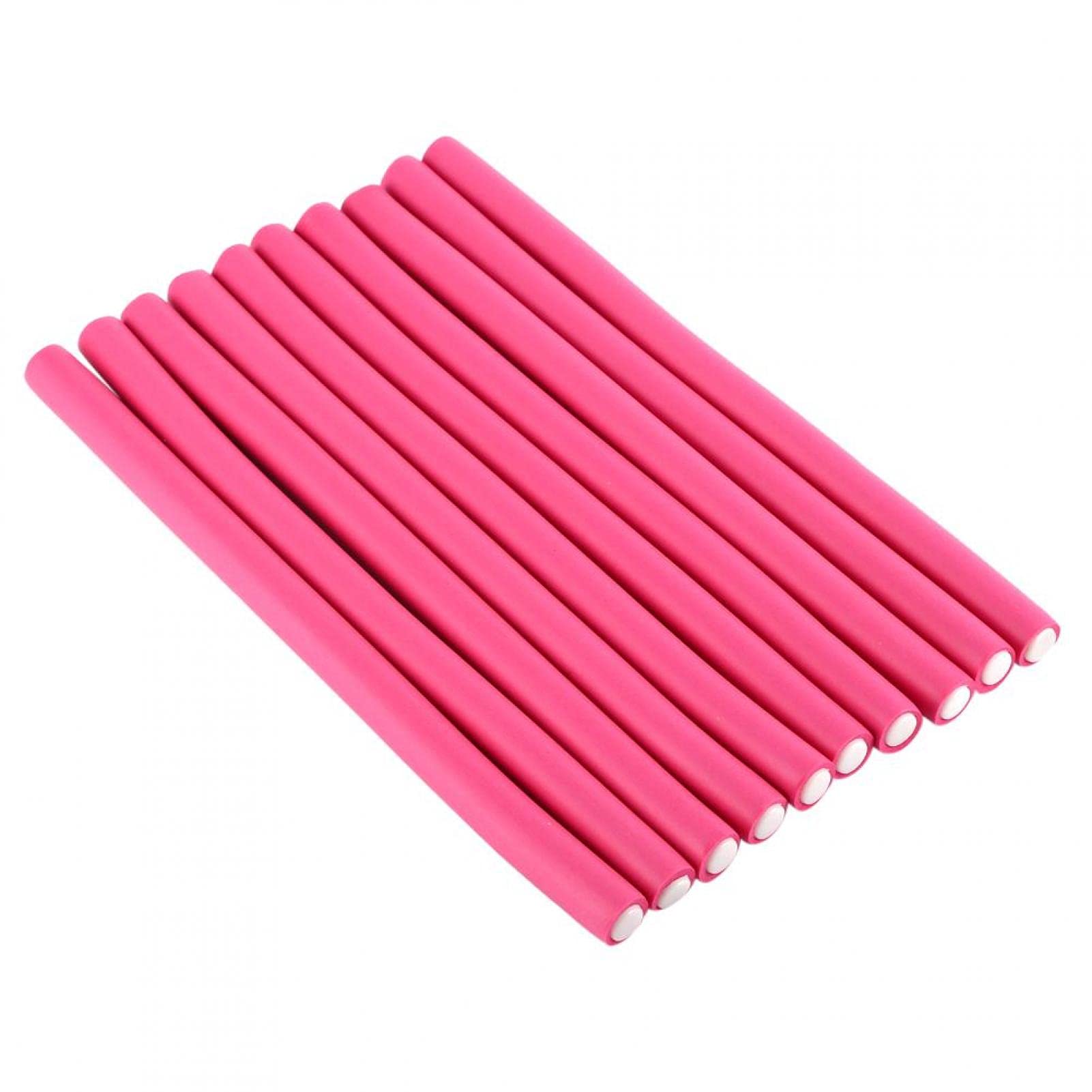 EXCLUZO Soft Hair Rollers for Curly Hair - DIY Bendy Sponge Foam Curlers - Travel & Home Use for Beach Waves & Overnight Styling