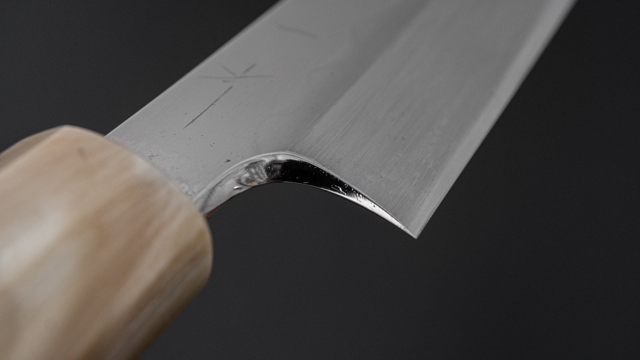 Hitohira Togashi White #1 Fuji Mizu Honyaki Yanagiba 330mm Sushi Knife - Premium Japanese Ziricote Wood Handle with Saya - Perfect for Sushi Chefs & Japanese Cuisine Lovers