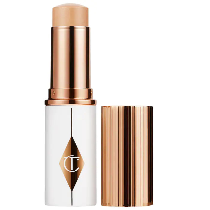 Charlotte Tilbury Unreal Skin Sheer Glow Tint Hydrating Foundation Stick - Lightweight, Buildable Coverage for Natural Glow | Perfect for Daily Wear & Special Occasions