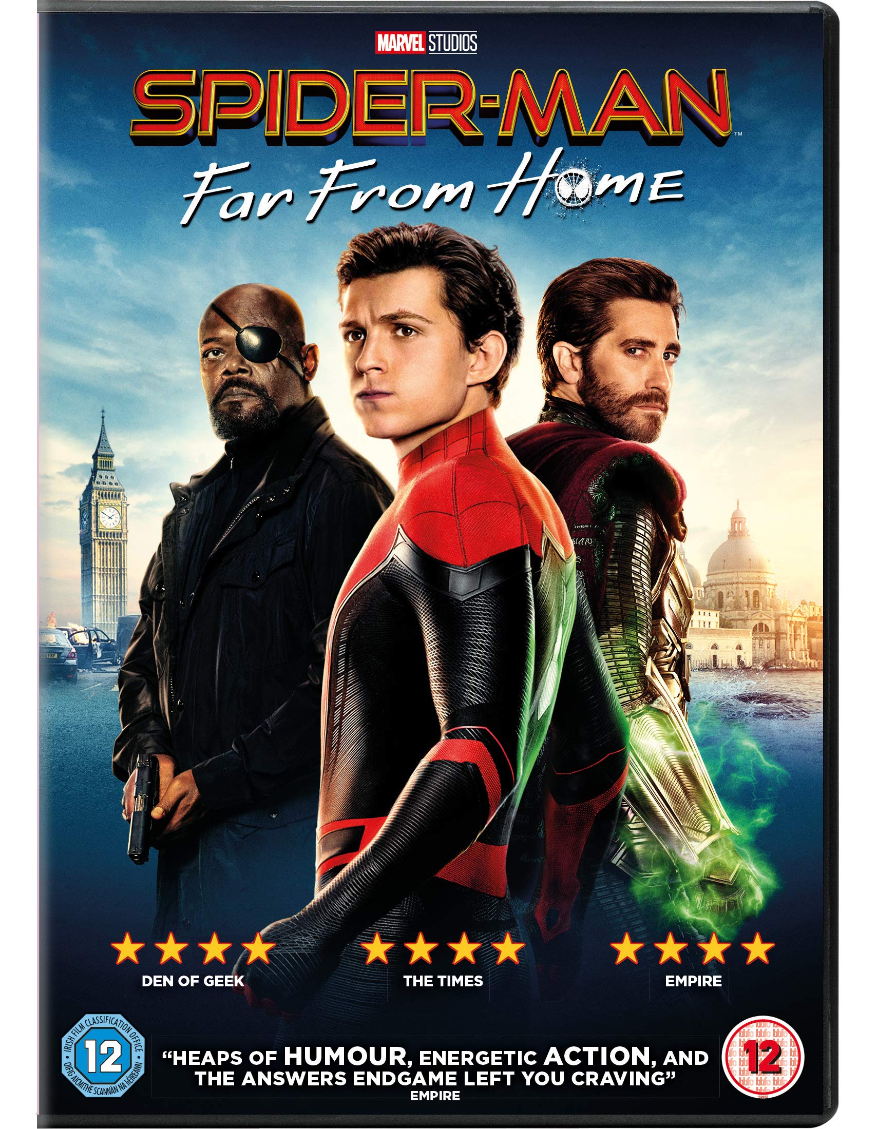 Spider-Man: Far From Home DVD (2019) - Action Superhero Movie for Kids & Adults - Perfect for Movie Nights & Marvel Fans