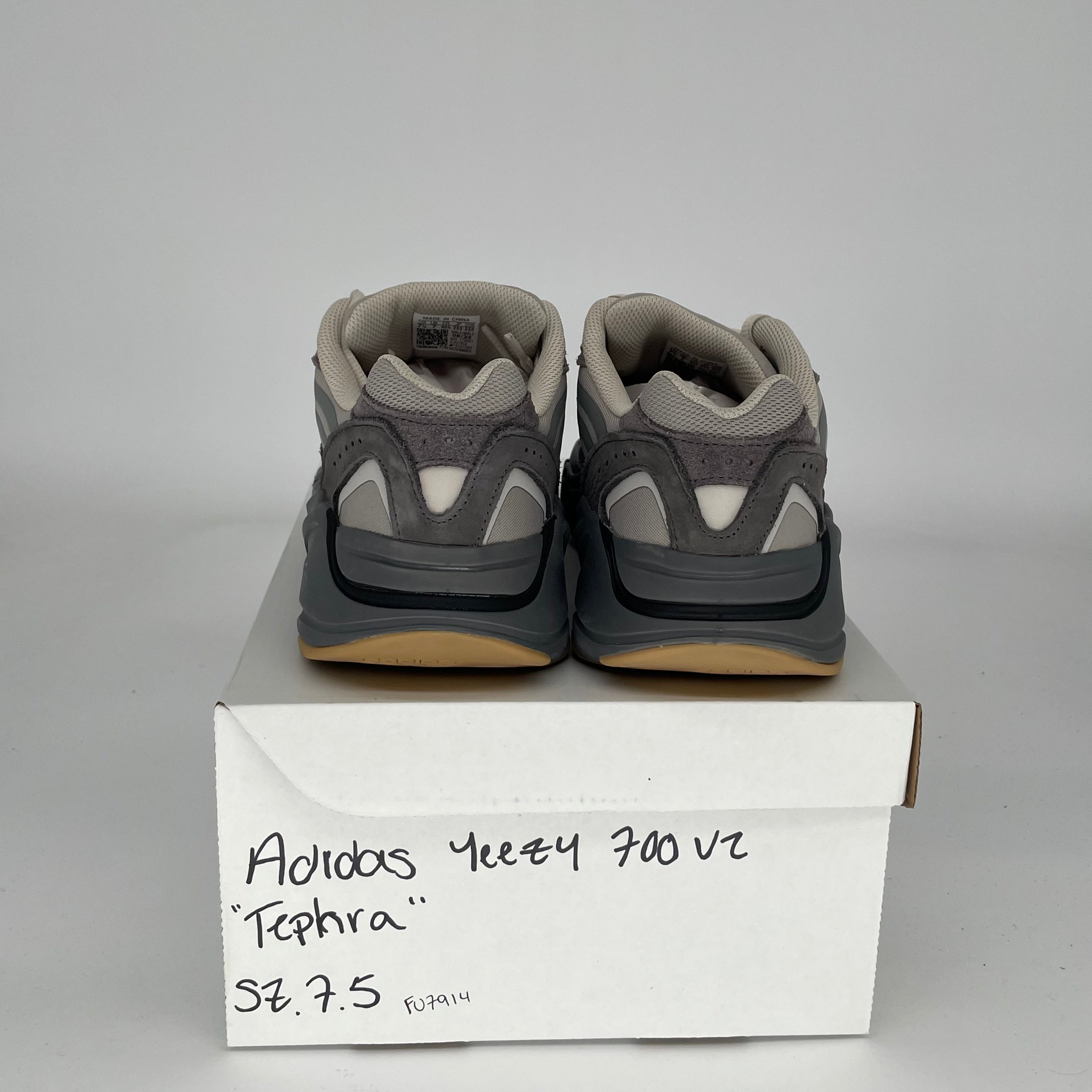 Adidas Yeezy 700 V2 Tephra Sneakers - Men's Size 7.5 (FU7914) | Comfortable Running Shoes for Casual Wear & Gym Workouts