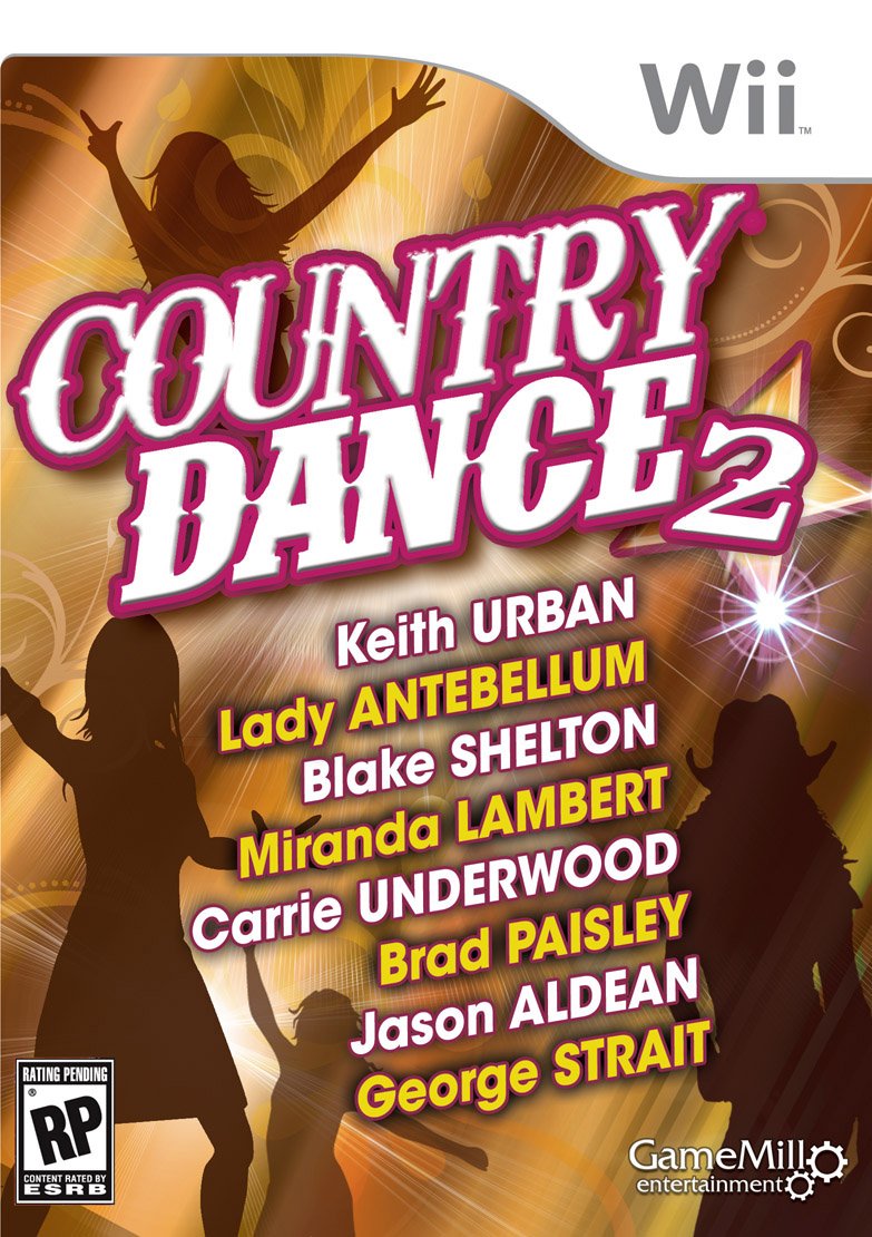 Country Dance 2 - Fun Dance Game for Nintendo Wii - Perfect for Family Parties & Fitness Workouts