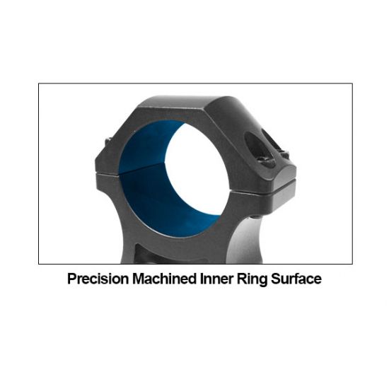 Leapers UTG PRO 30mm High Picatinny Mount Rings - Premium Scope Mounting Solution for Rifles & Firearms - Perfect for Hunting, Shooting Range & Tactical Applications
