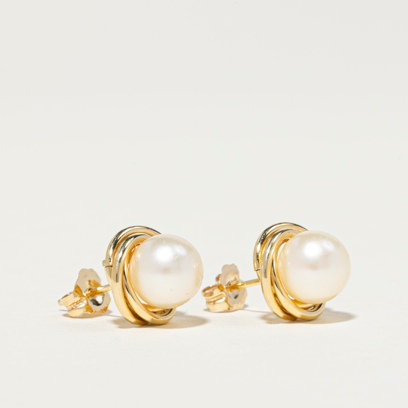 14K Gold Pearl Stud Earrings for Women - Classic Elegant Jewelry Gift for Birthday, Anniversary & Wedding | Perfect for Daily Wear & Special Occasions