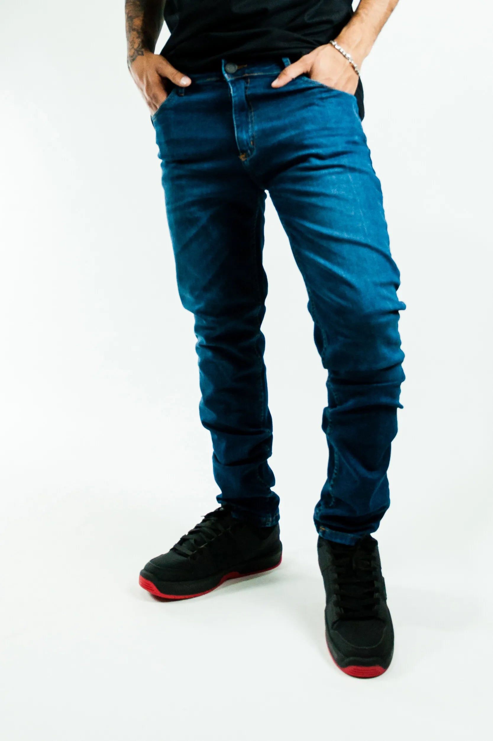 Jean Kingpin Je KP SL Stone Azul - Premium Men's Slim Fit Jeans for Casual & Streetwear Outfits | Perfect for Everyday Wear, Parties & Date Nights