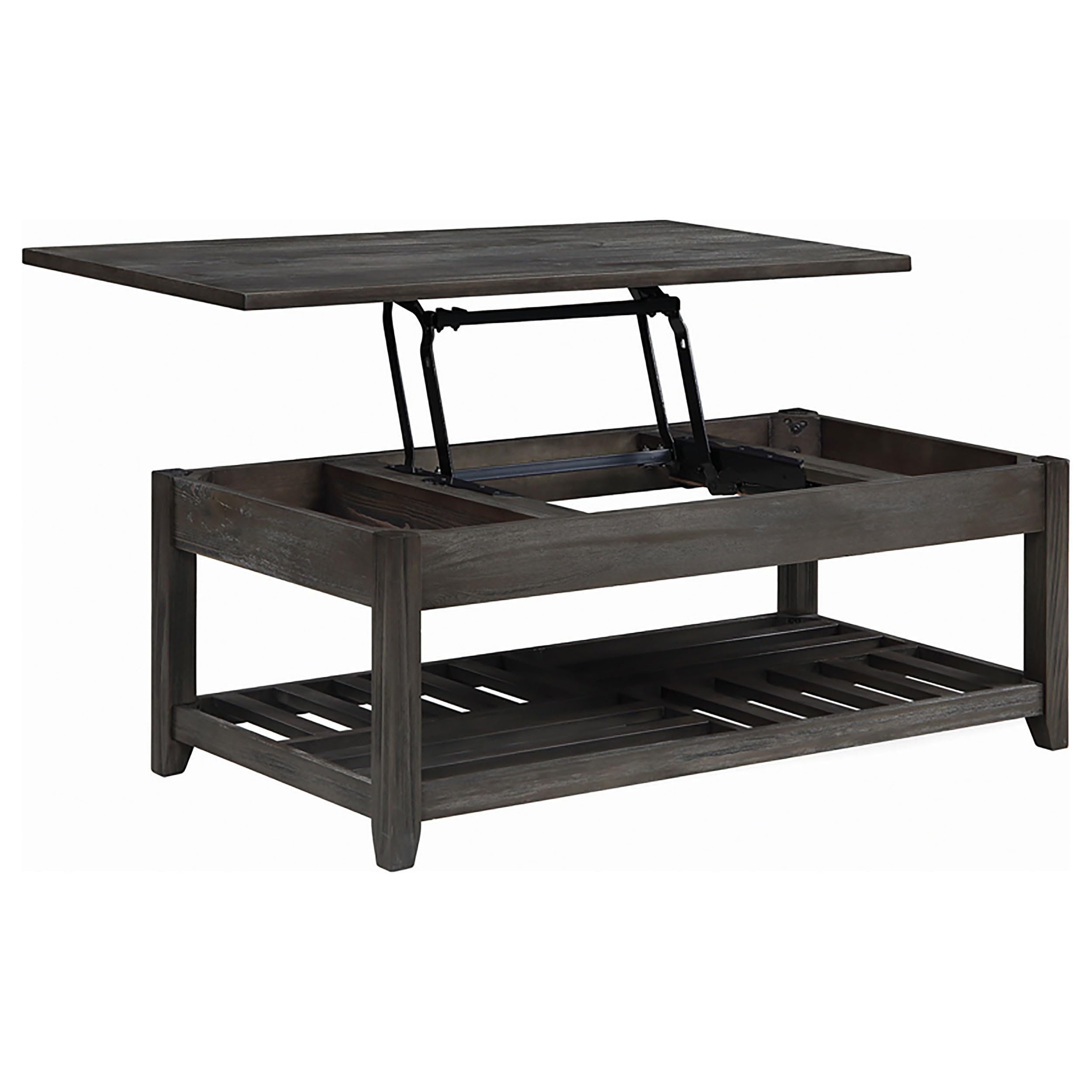 Coaster Furniture Lift Top Coffee Table with Storage - Grey, 18
