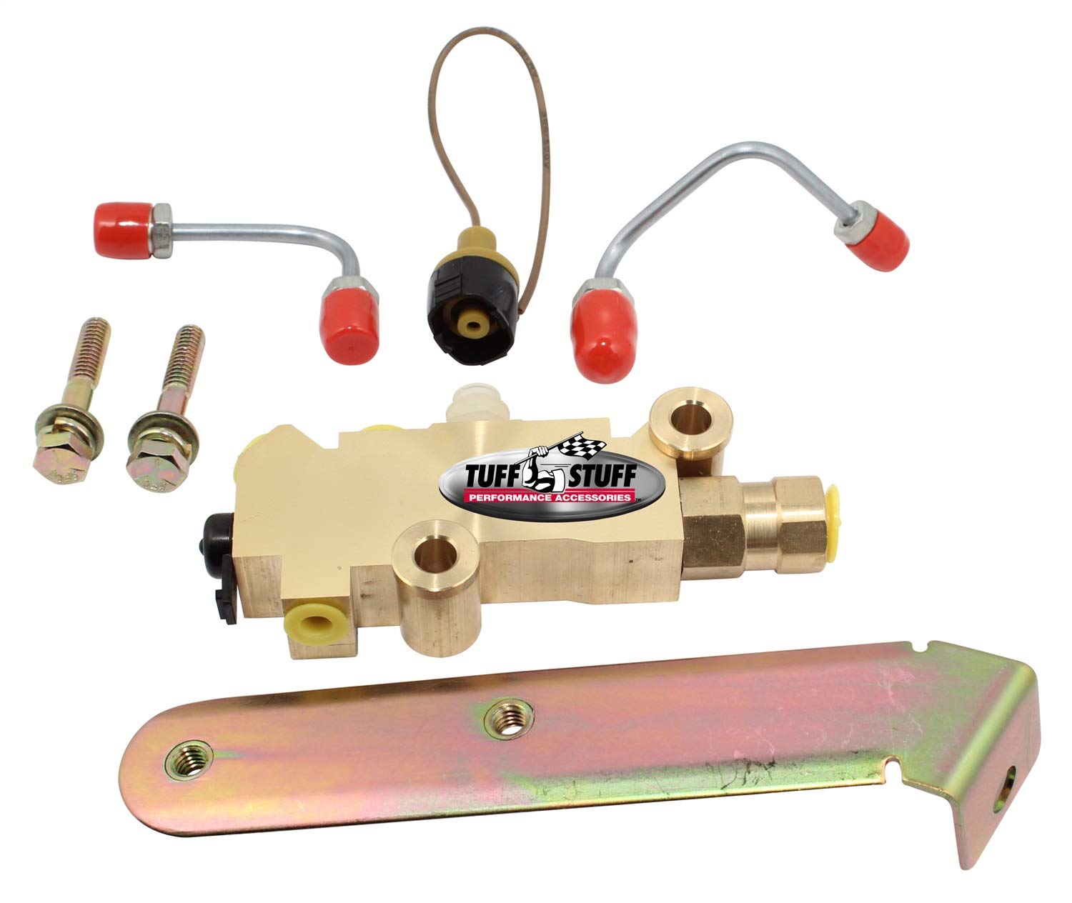Tuff Stuff 2302NB Disc/Drum Brake Proportioning Valve Kit - Brass Construction - Compatible with 2018/2071 Models - Perfect for Classic Car Brake System Upgrades & Restoration Projects