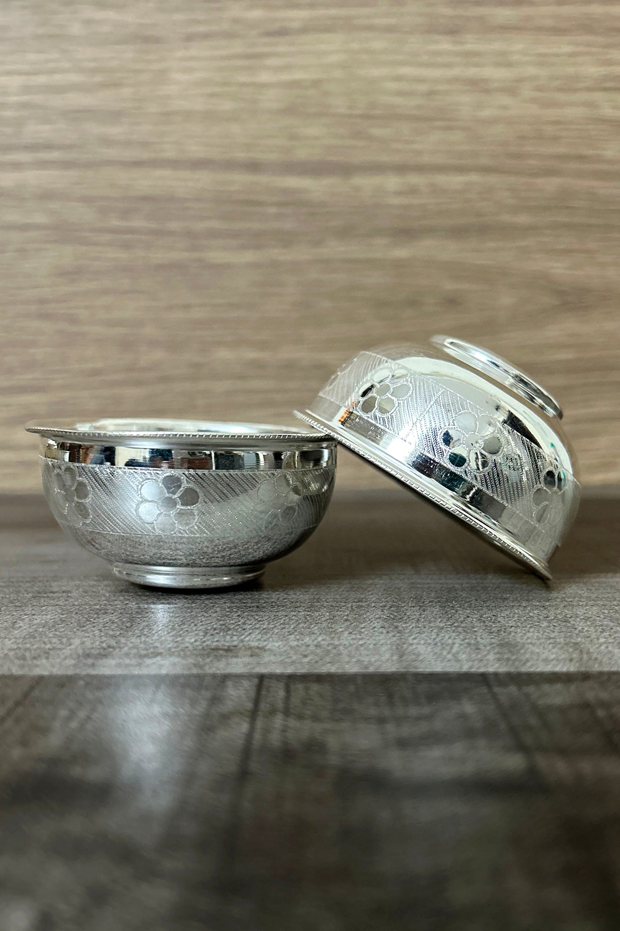 925 Sterling Silver Large Bowl - Elegant Handcrafted Design 56 for Home Decor, Wedding Gifts & Luxury Tableware