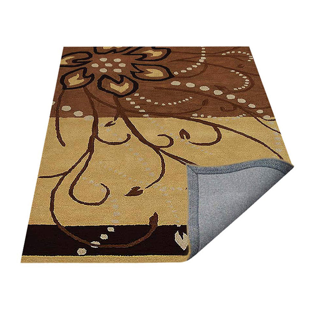 Premium Scabiosa Hand-Tufted Wool Rug – Soft & Durable Non-Slip Area Rug for Living Room, Bedroom, or Nursery – Boho Chic Home Decor