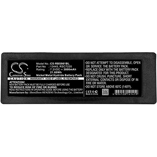 Replacement Battery for Cattron Theimeg 590 592 790 960 & Cifa Effer Fassi HMF Palfinger RC400 RC590 RC960 - Compatible with Models 13445 16131 17162 RSC7220 LIONX - Ideal for Heavy Machinery & Remote Control Systems