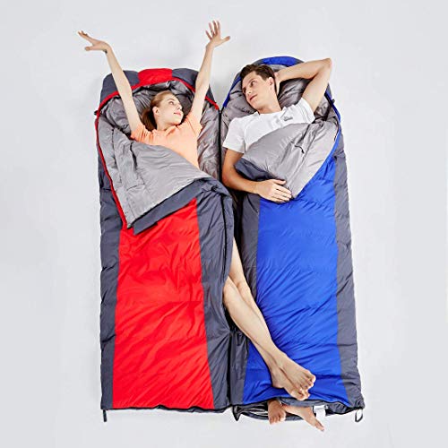 Ultralight Down Sleeping Bag for Adults - Compact, Waterproof & Warm - Perfect for Camping, Backpacking, Hiking & Outdoor Adventures - Ideal for Cold Weather Travel & Mountain Expeditions