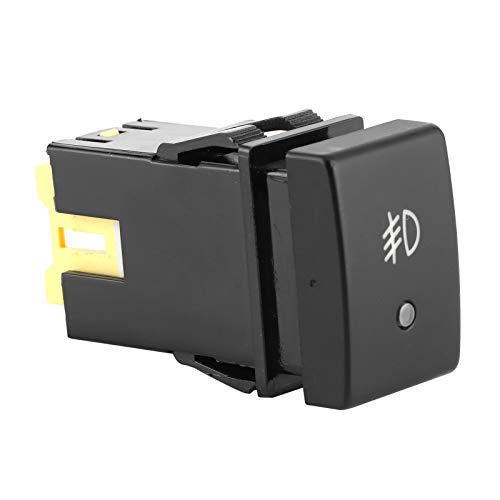 LED Push Button Switch with Backlit Indicator for Fog Lights, DRL & Light Bars - 3-Pin Automotive Accessory Compatible with Suzuki Grand Vitara & Jimny - Perfect for Off-Roading, Night Driving & Vehicle Customization