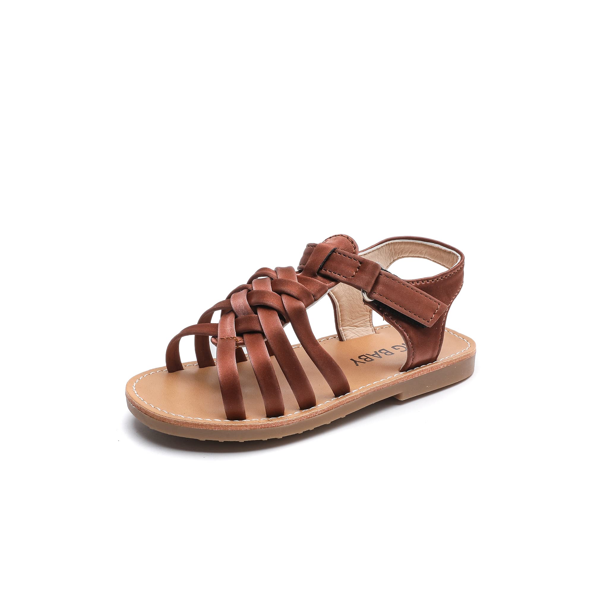 Komfyea Toddler Flower Sandals - Soft Beach Shoes for Girls