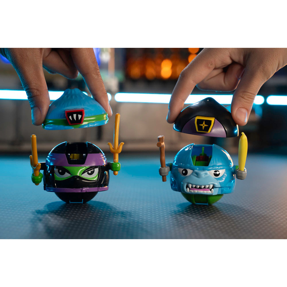 Battle Ballz: Bruiser & Ninjika Warriors Pack with Joysticks - Action Figure Toy Set for Kids Ages 5+ | Perfect for Playtime, Birthday Gifts & Interactive Battles