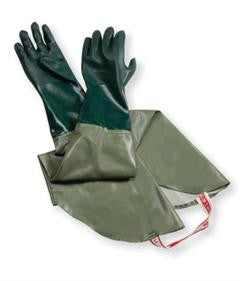 Wells Lamont 599SL Shoulder Length PVC Gloves - Heavy Duty Chemical Resistant Work Gloves for Gardening, Cleaning & Industrial Use