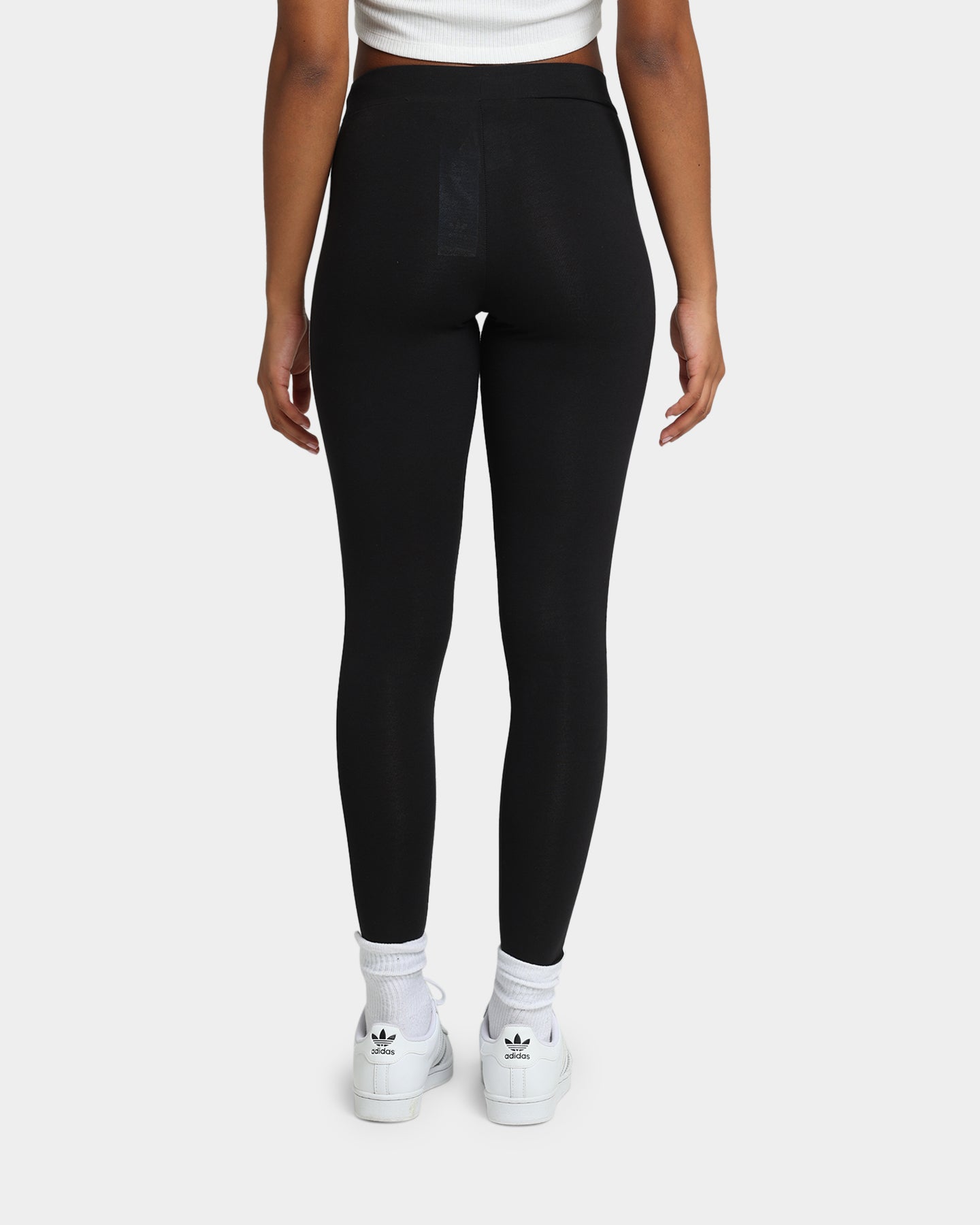 Adidas Women's 3-Stripe Yoga Pants - Black High Waist Workout Leggings for Running, Gym & Lounge Wear