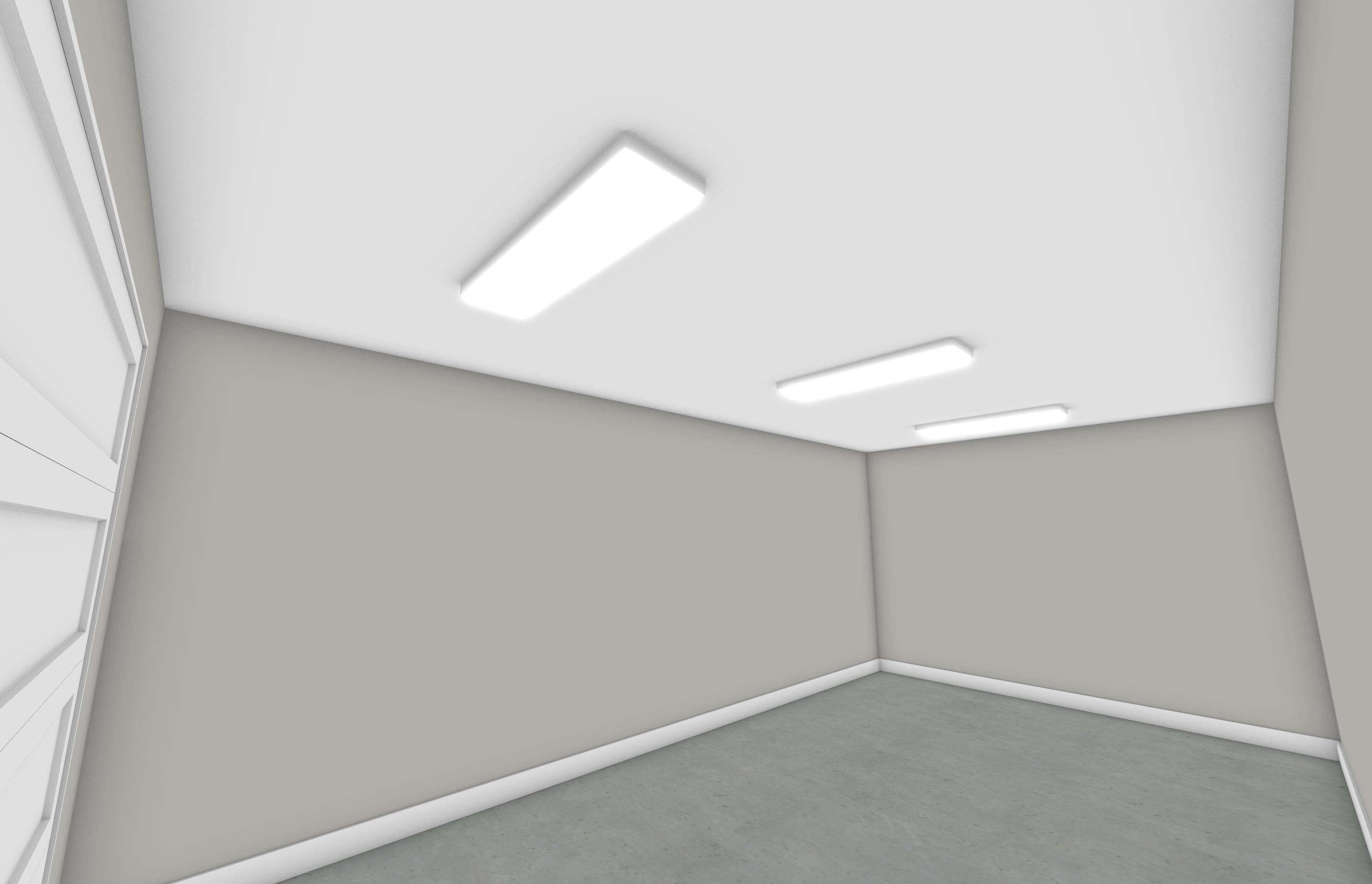 Basic One Car Garage Lighting Solution - LED Shop Lights for Home & Workshop - Perfect for DIY Projects & Auto Repairs