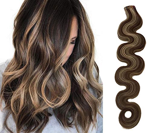 #4/613 (Medium Brown with Bleach Blonde)