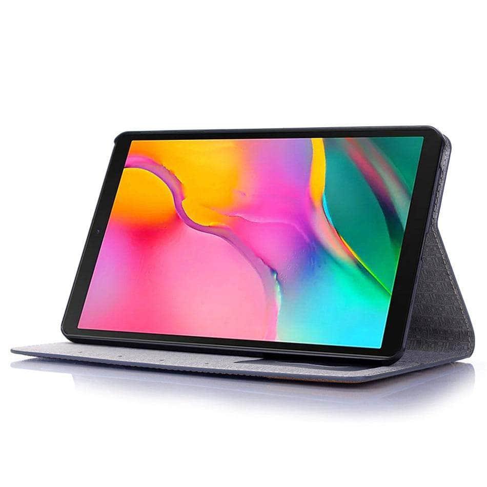 Samsung Galaxy Tab A 8.0 (2019) SM-T290/T295 10.1 Inch Android Tablet with PU Leather Book Cover Case - Stand Function for Home, Office & Travel Use