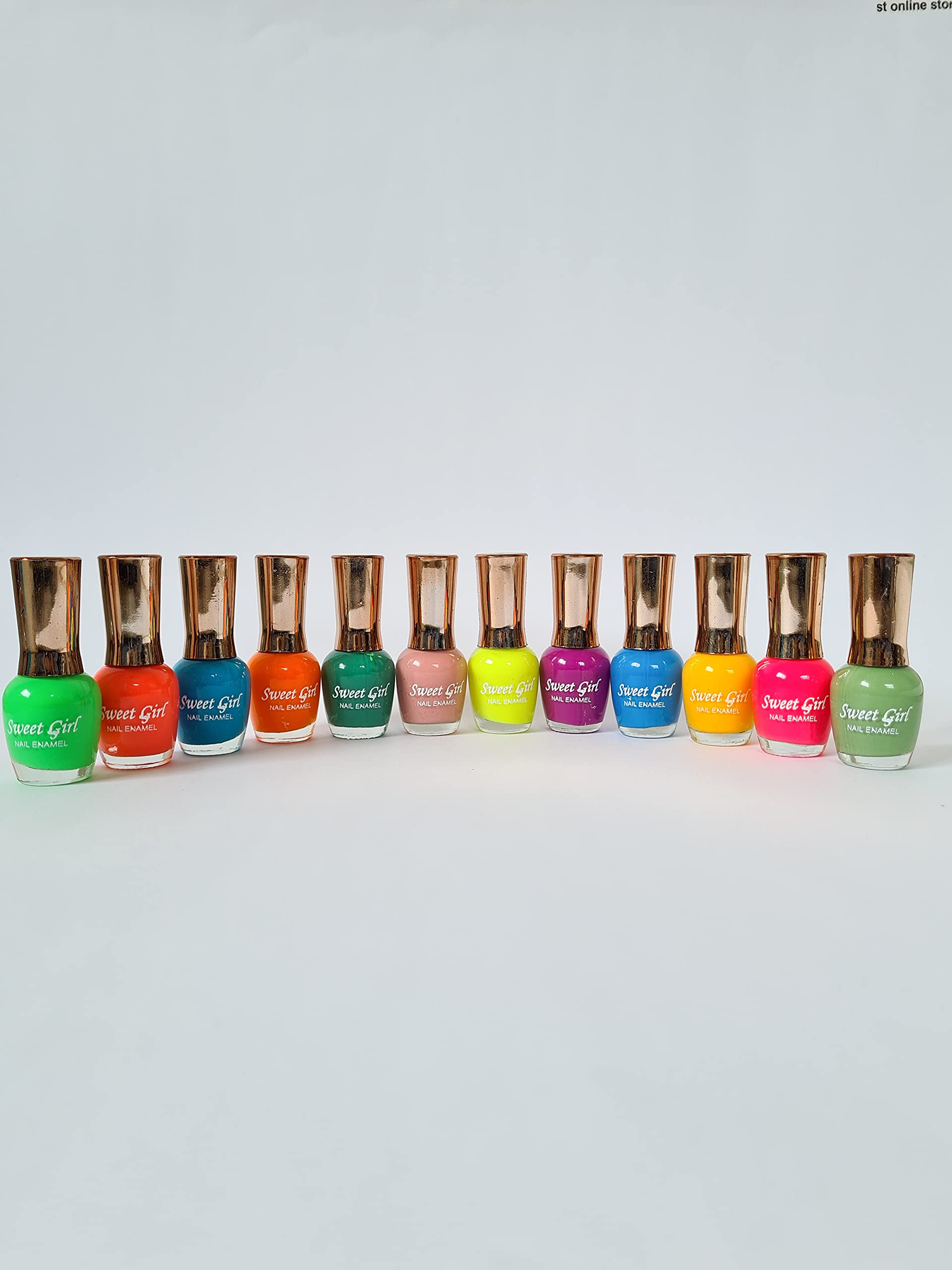 Sweet Girl Nail Polish - Long Lasting Glossy Finish Nail Lacquer (16ml) - Perfect for Parties, Weddings & Daily Manicures