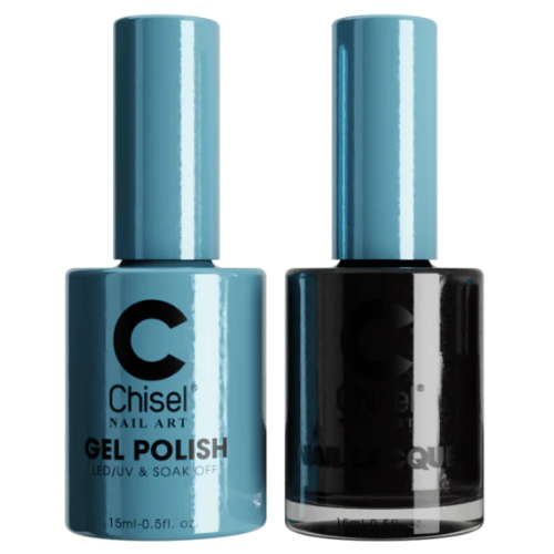 Professional Chisel Matching Gel & Lacquer Duo Set - Solid 59 | Long-Lasting Nail Polish Combo for Salon & Home Manicures