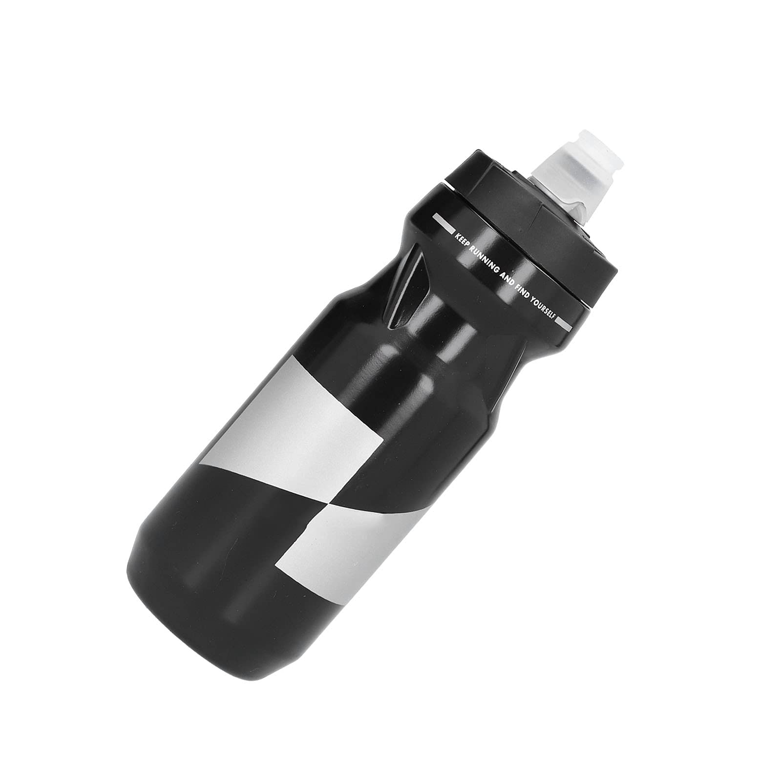**Eco-Friendly BPA-Free Bike Water Bottle - Odorless, Leak-Proof & Portable Cycling Bottle for Road Bikes & Mountain Bikes - Ideal for Outdoor Sports, Gym & Commuting (Black)**