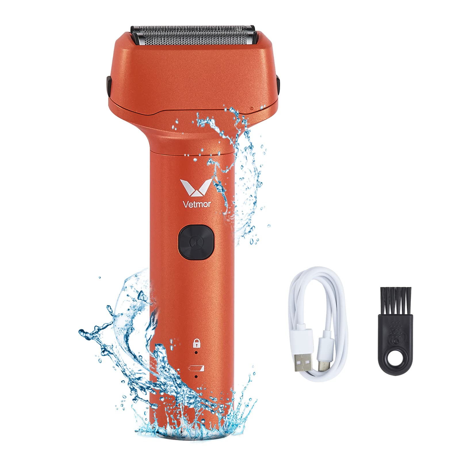 Best Electric Shavers & Beard Trimmers for Men - Waterproof Cordless Electric Razor for Smooth Shaving - Perfect for Travel, Gym & Daily Grooming