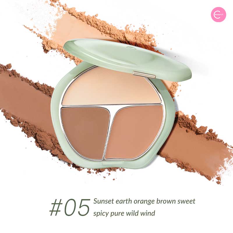 TIMAGE Trio Blush Palette - 3-in-1 Cream Blush Set for Cheeks & Lips, Natural Matte & Shimmer Finish, Vegan & Cruelty-Free Makeup Kit - Perfect for Daily Wear, Party & Special Occasions