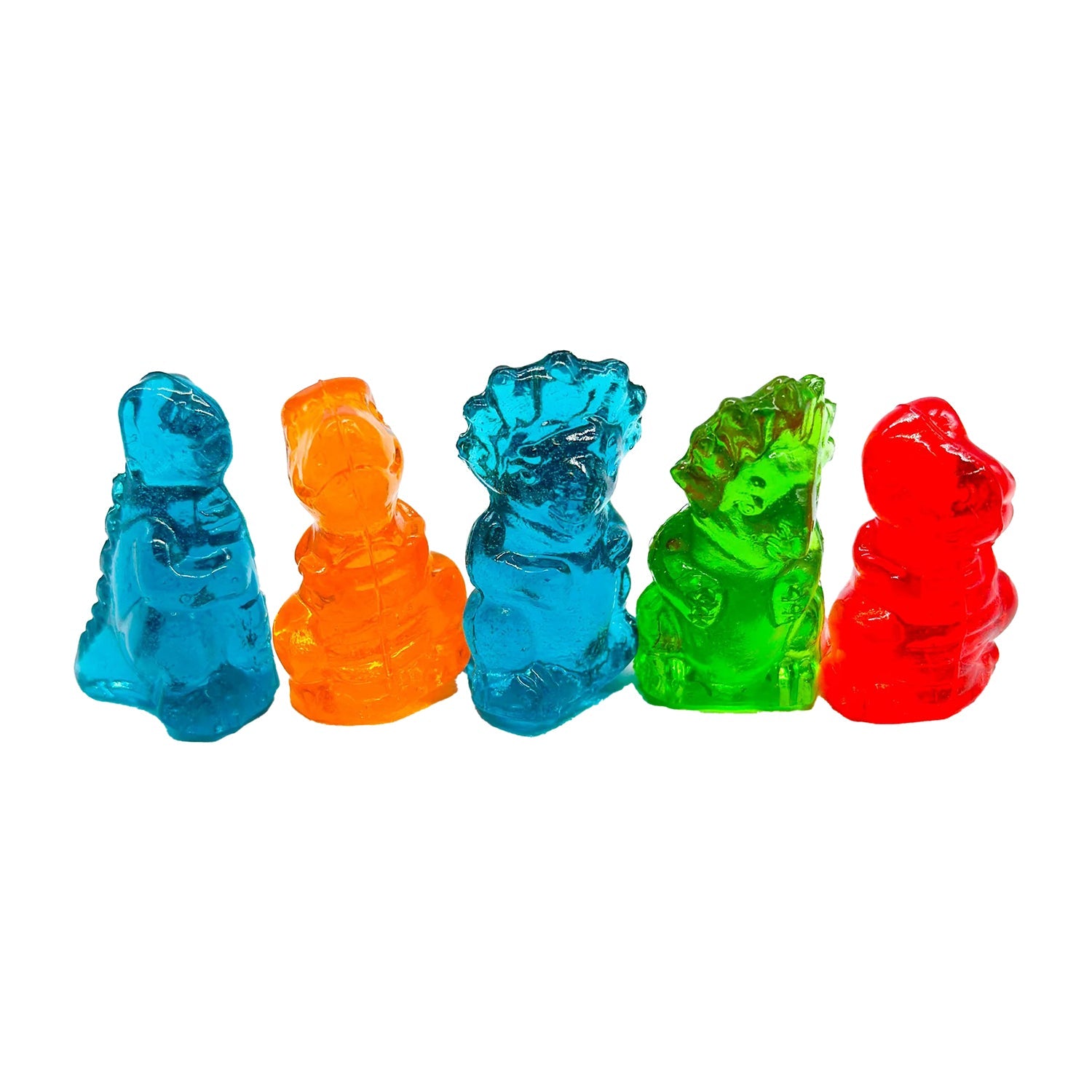 Hilco 4D Gummy Dinosaurs - 2.2lb Bulk Bag of Assorted Dinosaur-Shaped Candies | Perfect for Birthday Parties, Classroom Rewards & Halloween Treats